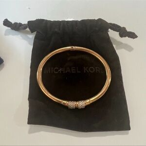 Michael Kors Rose Gold Bangle Bracelet